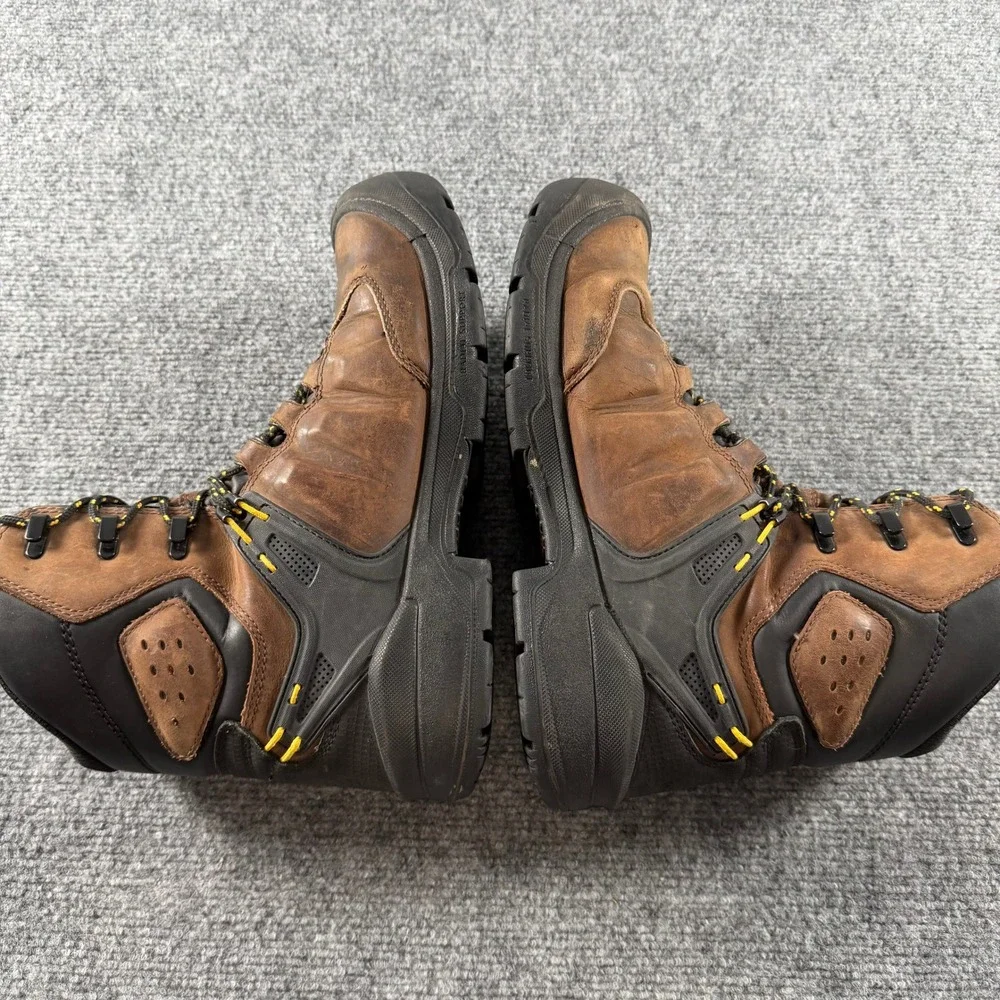 Keen Utility Work Boots Mens 11.5 Brown Waterproof 600g Insulated Carbon Toe